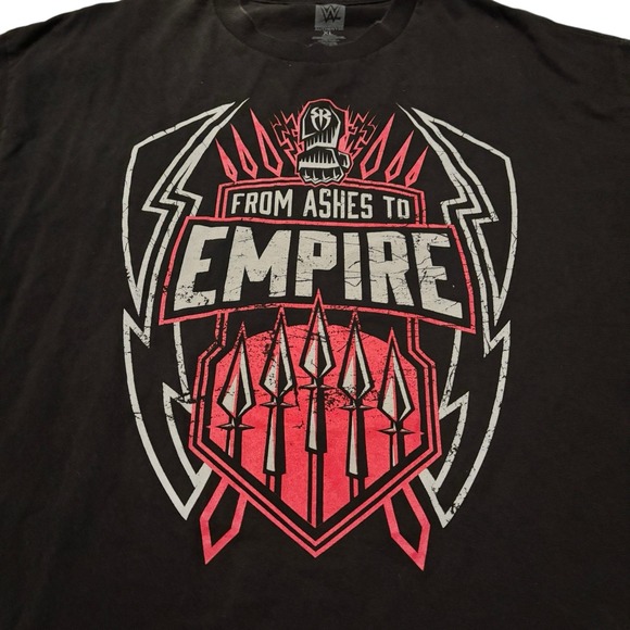 Official WWE Roman Reigns T Shirt From Ashes To Empire 2015 Wrestling Size XL - Picture 2 of 8